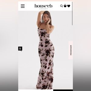 Just worn once. Stunning dress